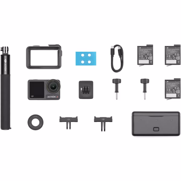 Camera Video DJI Osmo Action 4 Adventure Combo