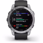 Ceas Smartwatch Garmin Fenix 7, 47 mm, Silver/Graphite - imagine 6