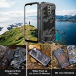 Doogee Blade 10, 9GB RAM (4GB + 5GB 128GB, Android 14, 5150mAh, Face ID, Dual SIM - imagine 3