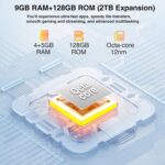 Doogee Blade 10, 9GB RAM (4GB + 5GB 128GB, Android 14, 5150mAh, Face ID, Dual SIM - imagine 7