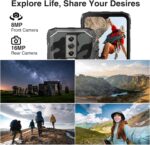Doogee Blade 10, 9GB RAM (4GB + 5GB 128GB, Android 14, 5150mAh, Face ID, Dual SIM - imagine 2