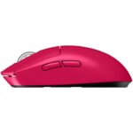 Mouse gaming Logitech Pro X Superlight 2, Magenta - imagine 5