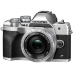 Aparat foto Mirrorless Olympus E-M10 Mark IV + obiectiv ED 14-42mm F3.5-5.6 EZ