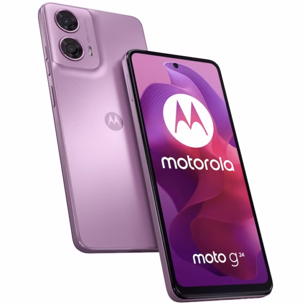 Telefon Motorola Moto g24, Dual SIM, 4GB RAM, 128GB, Pink Lavender