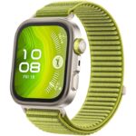 Ceas HUAWEI Watch Fit 4 Pro, Green Woven Strap - imagine 2