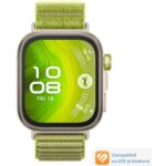 Ceas HUAWEI Watch Fit 4 Pro, Green Woven Strap