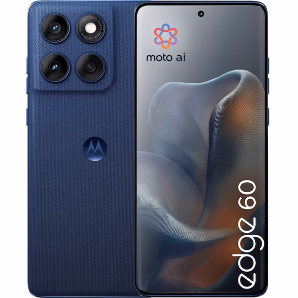 Telefon Motorola Edge 60, 8GB RAM, 256GB, Pantone Gibraltar Sea