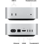 Apple Mac Mini cu procesor M4 Pro, 12 nuclee CPU and 16 nuclee GPU, 24GB, 512GB SSD - imagine 2