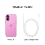 Telefon Apple iPhone 16, 128GB, Pink - imagine 2