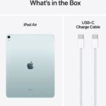 Tableta Apple iPad Air 13" (2024) M2, 512GB, Cellular, Blue - imagine 2