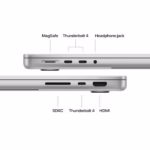 Laptop Apple MacBook Pro 14" procesor Apple M4,  16GB RAM, 1TB SSD, Silver - imagine 5