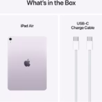 Tableta Apple iPad Air 11, M3, 128GB, Wi-Fi, Purple - imagine 2