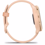 Ceas Garmin vivoactive 6, GPS, 42mm, curea silicon, Pink Dawn - imagine 2