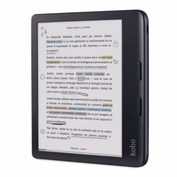 E-Book Reader Kobo Libra Colour, Ecran E-Ink