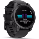 Ceas Garmin, Fenix E, 47mm, Slate Gray Steel - imagine 4