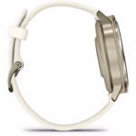 Ceas Garmin Venu 4, 41mm, AMOLED, GPS, Wi-Fi, silicon, Lunar Gold - imagine 3