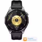 Ceas Huawei Watch GT 6, 46MM, Black Stainless Steel Case