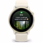 Ceas Garmin vivoactive 6, GPS, 42mm, Lunar Gold - imagine 5