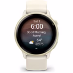 Ceas Garmin vivoactive 6, GPS, 42mm, Lunar Gold - imagine 4