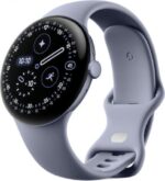 Google Pixel Watch 4, 45mm Satin Moonstone Aluminium Case/Moonstone Active Band