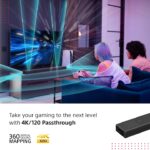 Soundbar Sony HT-A5000, 5.1.2 ch, Dolby Atmos, 450W, LDAC, DTS:X - imagine 5