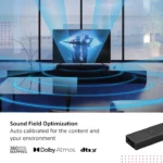 Soundbar Sony HT-A5000, 5.1.2 ch, Dolby Atmos, 450W, LDAC, DTS:X - imagine 2