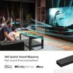 Soundbar Sony HT-A5000, 5.1.2 ch, Dolby Atmos, 450W, LDAC, DTS:X - imagine 6