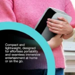 Proiector portabil Epson Lifestudio Pop EF-61W Diamond White, sunet Bose, Google TV, Full HD - imagine 7