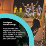 Proiector portabil Epson Lifestudio Pop EF-61W Diamond White, sunet Bose, Google TV, Full HD - imagine 8