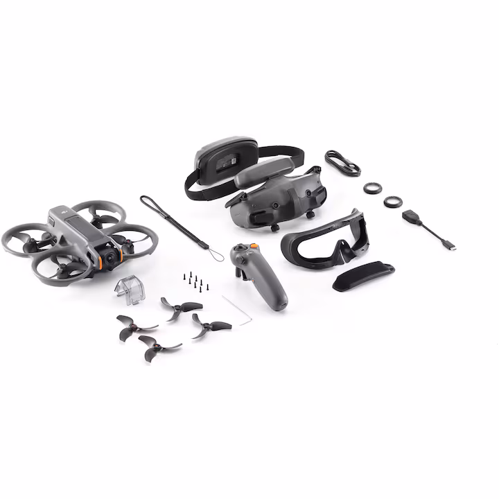 res_67bb457f31e462f7636e2bfc7322f83d.jpg Drona DJI Avata 2 Fly More Combo 1 x Acumulator - imagine 1