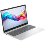 Laptop HP 15-fd0403ns procesor Intel® Core™ 5 120U pana la 5.0Hz, 15.6'', Full HD, 16GB DDR5 RAM, 512GB SSD, Intel® Iris® Xᶱ, Windows 11 Home S, Natural Silver - imagine 3