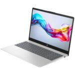 Laptop HP 15-fd0403ns procesor Intel® Core™ 5 120U pana la 5.0Hz, 15.6'', Full HD, 16GB DDR5 RAM, 512GB SSD, Intel® Iris® Xᶱ, Windows 11 Home S, Natural Silver - imagine 4