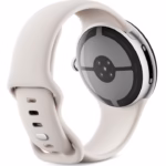 Ceas Google Pixel Watch 4, 45mm, Porcelain Silver - imagine 5