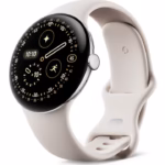 Ceas Google Pixel Watch 4, 45mm, Porcelain Silver - imagine 4