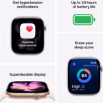 Apple Watch 11 GPS, Jet Black 42mm, Black Sport Band - S/M - imagine 3