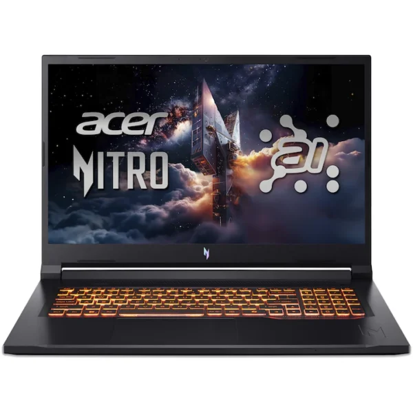 Laptop Gaming Acer Nitro V 17 Ai, RTX 5070, AMD Ryzen AI 9 365, 32gb ddr5, 1tb ssd