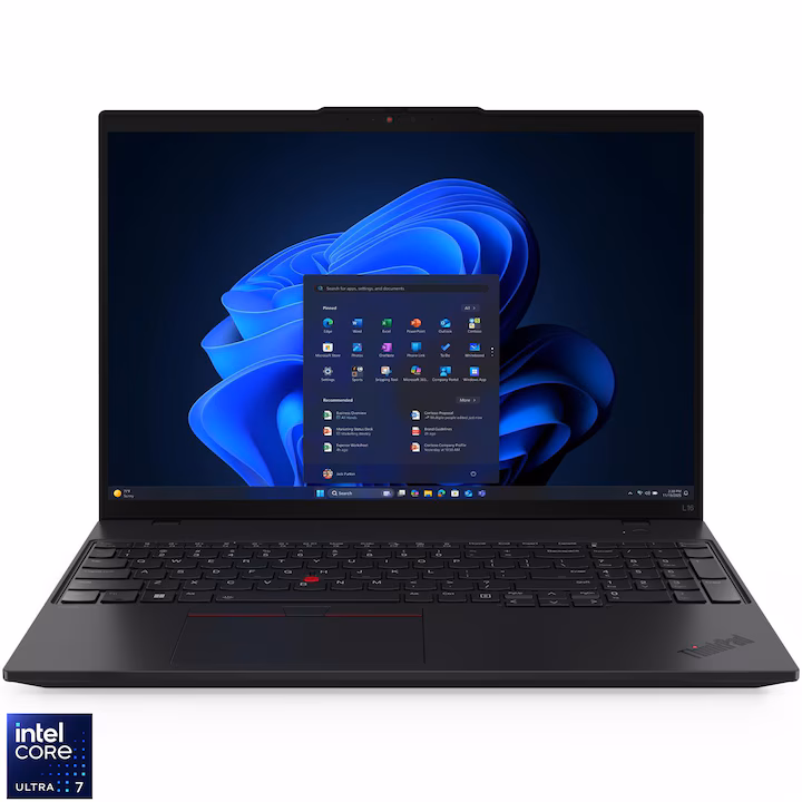 res_385559a8c430c0bf789716a674a7647c.png Laptop Lenovo ThinkPad L16 Gen 2, Ultra 7 255U, 16" WUXGA , 32GB DDR5 RAM, 1TB SSD, Windows® 11 Pro - imagine 1
