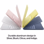 Apple MacBook Neo 13, 8GB RAM, 256GB SSD, Pink - imagine 3
