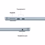 Laptop Apple MacBook Air 13", Apple M4, 24GB RAM, 512GB, Sky Blue - imagine 2