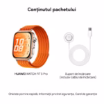 Ceas HUAWEI Watch Fit 5 Pro, Orange - imagine 6