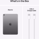 Tableta Apple iPad Air 11, M3, 256GB, Wi-Fi, Space Grey - imagine 2