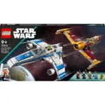 LEGO Star Wars, E-Wing al Noii Republici vs Starfighter-ul lui Shin Hati 75364 - imagine 5