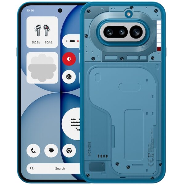 Telefon mobil Nothing Phone (4a), 256GB, 12GB RAM, Blue