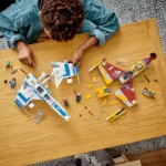 LEGO Star Wars, E-Wing al Noii Republici vs Starfighter-ul lui Shin Hati 75364 - imagine 7