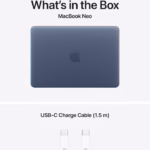 Laptop Apple MacBook Neo 13", 8GB RAM, 512GB SSD, Indigo - imagine 4