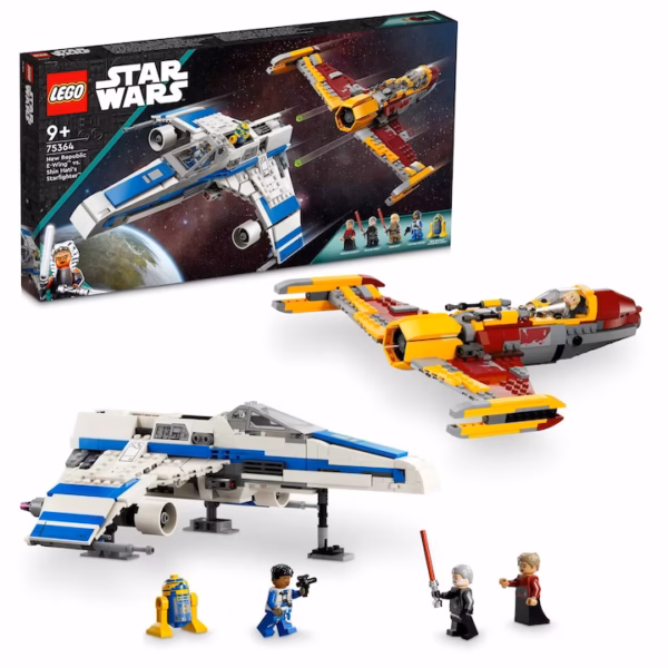 LEGO Star Wars, E-Wing al Noii Republici vs Starfighter-ul lui Shin Hati 75364