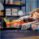 LEGO Technic, Elicopter de salvare Airbus H175 42145 - imagine 7
