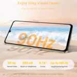 Telefon Realme Note 70T 4G 4+64 GB, 6,75 inci, Beach Gold, 90 Hz, baterie de 6000 mAh - imagine 5