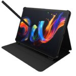Tableta TCL NXTPAPER 11 Plus, 256GB, WiFi, Dark Gray + Husa Flip + Stylus T-PEN
