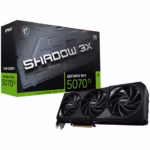 Placa video MSI GeForce RTX 5070 TI 16G SHADOW 3X OC, GDDR7